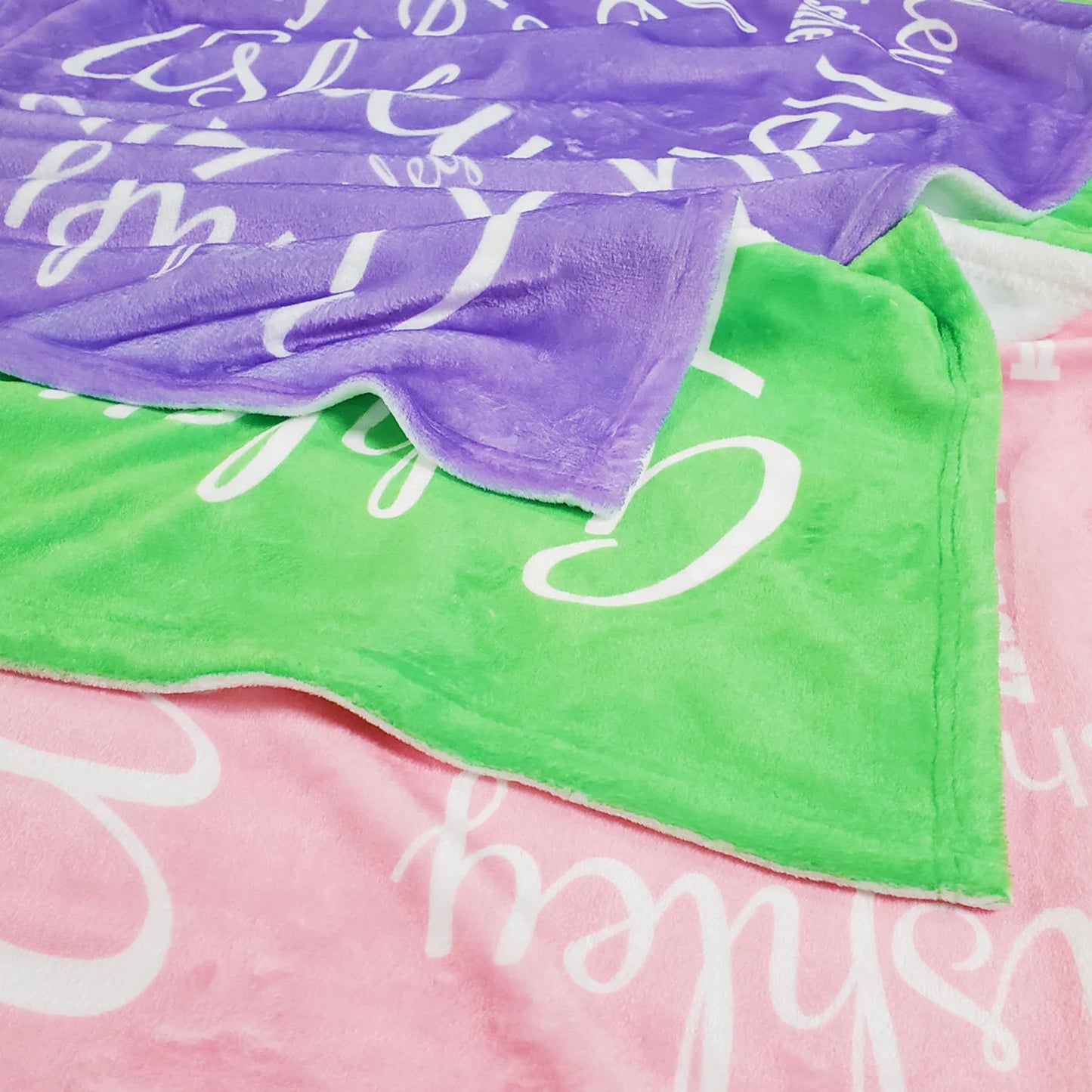 Custom Plush Minky Baby Blanket - Personalized Newborn Name Blanket - A Cherished Christmas Gift for Babies - Swaddle Soft Blanket Infant