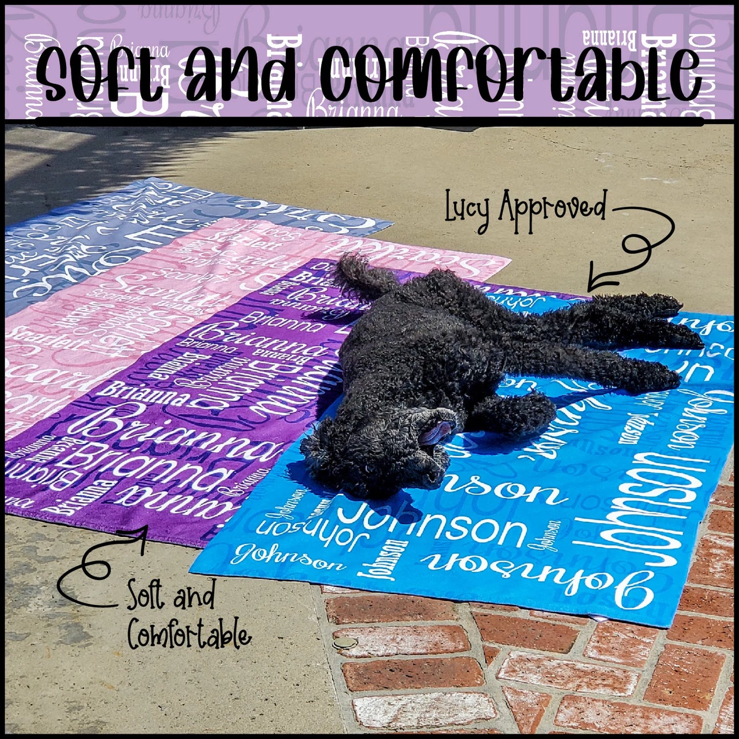 Personalized Beach Towel for Kids Adults Family Vacations Summer Fun | Create Lasting Memories with Our Custom Towels