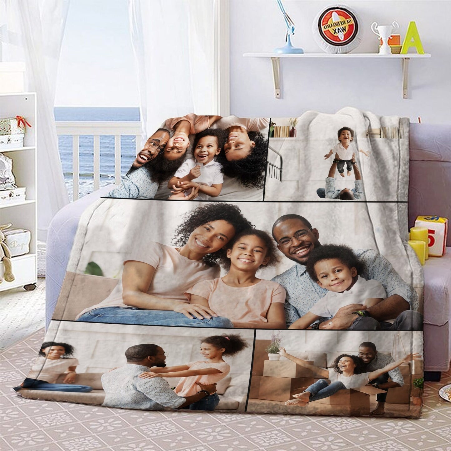 Best Mothers Day Gift Ever, Personalized Blanket Gift for Mom, Custom Gift for Mom, Custom Throw Beautiful Gift for Mom, Kids Grandkids