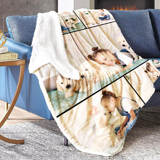 Personalized Sherpa Blanket