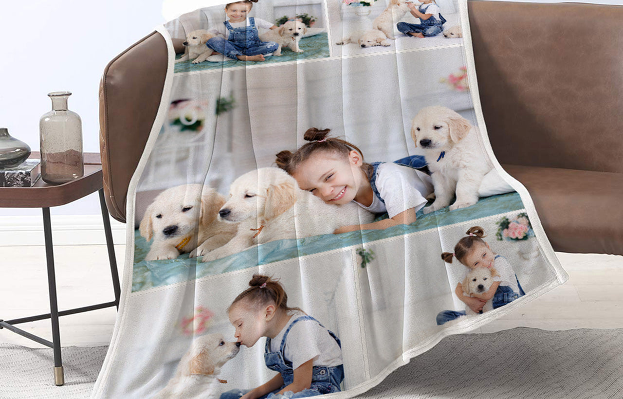 Personalized Minky/Fleece Blanket