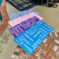 Personalized Name Collage Beach Towel - Fun and Vibrant Design Perfect for Beach Vacations - Customized with Your Family's Names